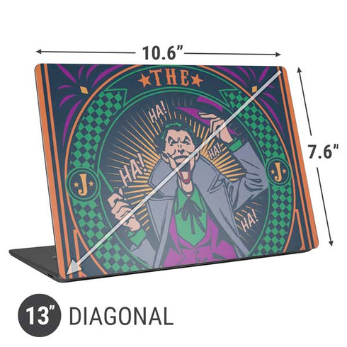 DC Comics The Joker Casino Chip Universal Laptop 13in (10.6 x 7.6in) Skin