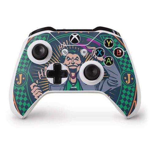 DC Comics The Joker Casino Chip Xbox One S Controller Skin
