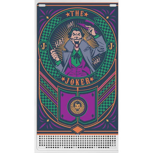 DC Comics The Joker Casino Chip Xbox Series S Console Skin