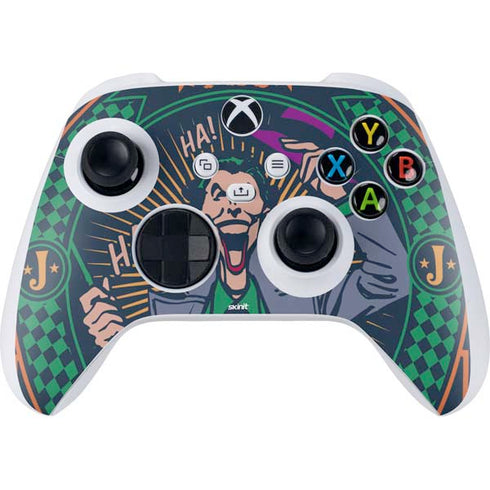 DC Comics The Joker Casino Chip Xbox Series S Controller Skin