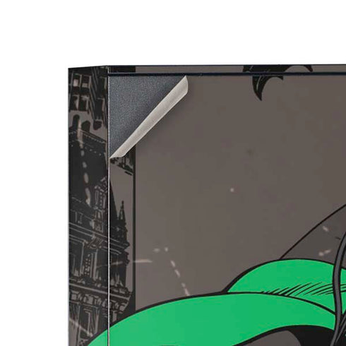 DC Comics Catwoman Vintage Action Pose Pattern Corsair 4000D Tempered Glass Mid-Tower ATX Case Skin