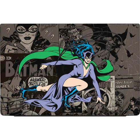 DC Comics Catwoman Vintage Action Pose Pattern Dell Vostro Skin