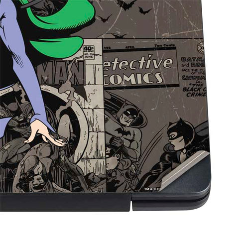 DC Comics Catwoman Vintage Action Pose Pattern Dell Vostro Skin