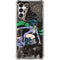 DC Comics Catwoman Vintage Action Pose Pattern Galaxy A14 5G Clear Case