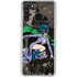 DC Comics Catwoman Vintage Action Pose Pattern Galaxy A21 Clear Case