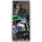 DC Comics Catwoman Vintage Action Pose Pattern Galaxy A30 Clear Case