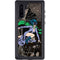 DC Comics Catwoman Vintage Action Pose Pattern Galaxy Note 10 Waterproof Case