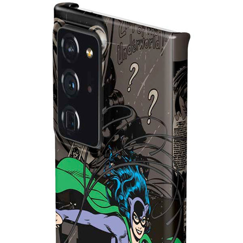 DC Comics Catwoman Vintage Action Pose Pattern Galaxy Note20 Ultra 5G Lite Case