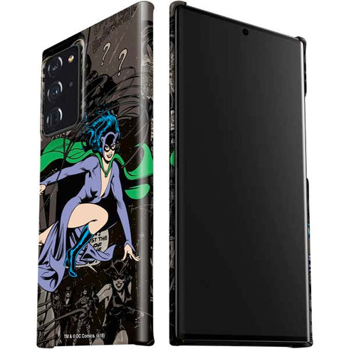 DC Comics Catwoman Vintage Action Pose Pattern Galaxy Note20 Ultra 5G Lite Case
