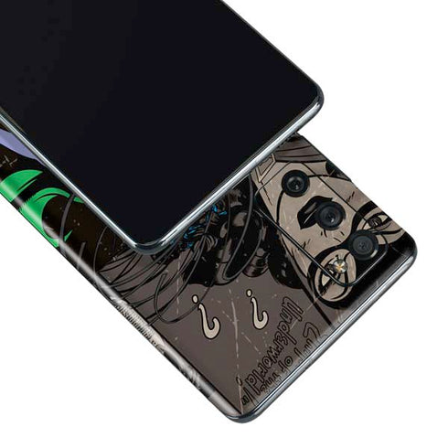 DC Comics Catwoman Vintage Action Pose Pattern Galaxy S20 Fan Edition Skin