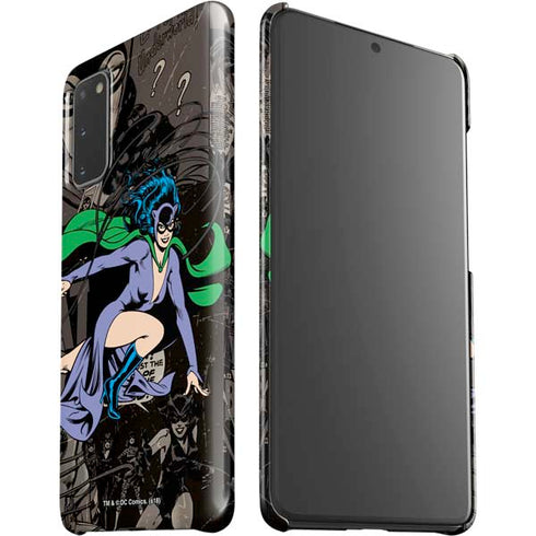 DC Comics Catwoman Vintage Action Pose Pattern Galaxy S20 Lite Case
