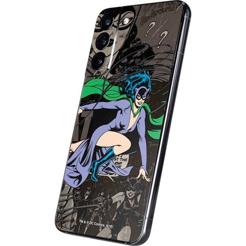 DC Comics Catwoman Vintage Action Pose Pattern Galaxy S22 Plus Skin