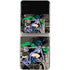 DC Comics Catwoman Vintage Action Pose Pattern Galaxy Z Flip4 5G Skin