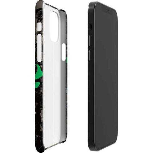 DC Comics Catwoman Vintage Action Pose Pattern iPhone 12 Mini Lite Case