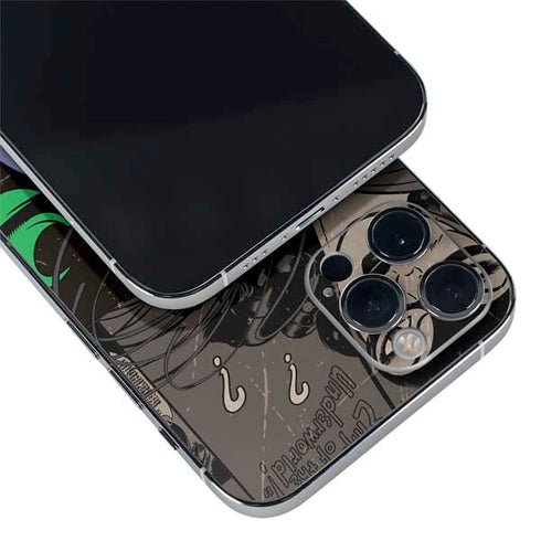 DC Comics Catwoman Vintage Action Pose Pattern iPhone 12 Pro Skin