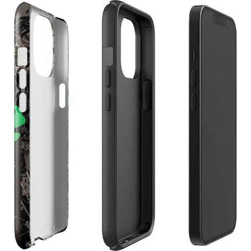 DC Comics Catwoman Vintage Action Pose Pattern iPhone 13 Pro Max Impact Case