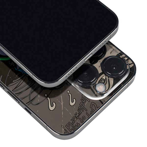 DC Comics Catwoman Vintage Action Pose Pattern iPhone 13 Pro Skin