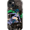 DC Comics Catwoman Vintage Action Pose Pattern iPhone 14 Plus Impact Case