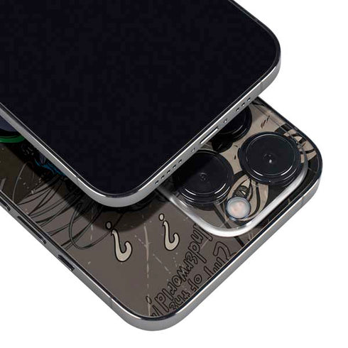 DC Comics Catwoman Vintage Action Pose Pattern iPhone 14 Pro Max Skin