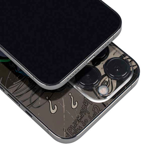 DC Comics Catwoman Vintage Action Pose Pattern iPhone 14 Pro Skin