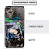 DC Comics Catwoman Vintage Action Pose Pattern iPhone SE (2nd & 3rd Gen) Skin