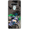 DC Comics Catwoman Vintage Action Pose Pattern LG Stylo 6 Clear Case