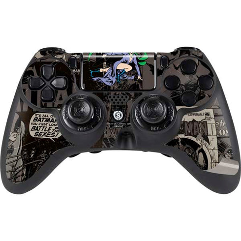 DC Comics Catwoman Vintage Action Pose Pattern PS4/PC SCUF Impact Controller Skin