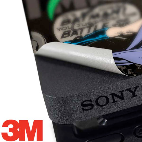 DC Comics Catwoman Vintage Action Pose Pattern PS4 Slim Bundle Skin