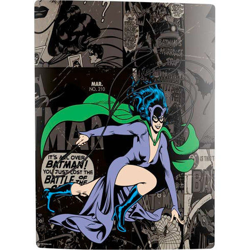 DC Comics Catwoman Vintage Action Pose Pattern PS5 Digital Edition Bundle Skin