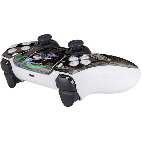 DC Comics Catwoman Vintage Action Pose Pattern PS5 Controller Skin