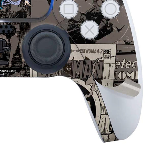 DC Comics Catwoman Vintage Action Pose Pattern PS5 Controller Skin
