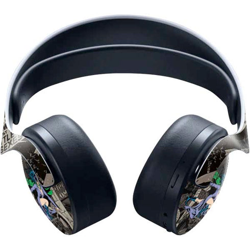 DC Comics Catwoman Vintage Action Pose Pattern PULSE 3D Wireless Headset for PS5 Skin