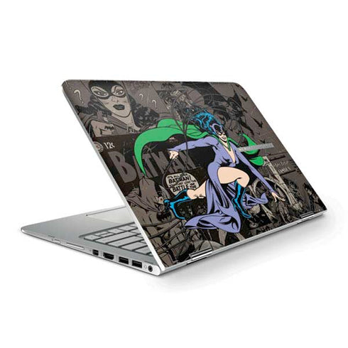 DC Comics Catwoman Vintage Action Pose Pattern HP Spectre Skin