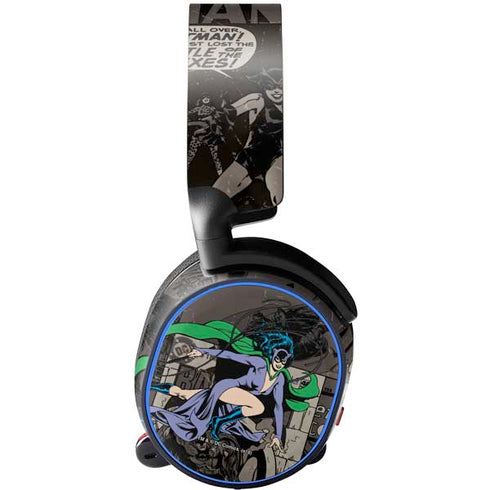 DC Comics Catwoman Vintage Action Pose Pattern SteelSeries Arctis 3 Skin