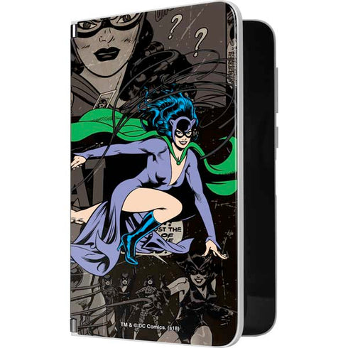 DC Comics Catwoman Vintage Action Pose Pattern Surface Duo Skin