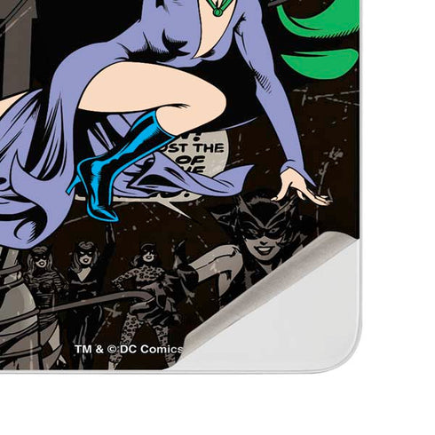 DC Comics Catwoman Vintage Action Pose Pattern Surface Duo Skin
