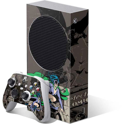 DC Comics Catwoman Vintage Action Pose Pattern Xbox Series S Bundle Skin