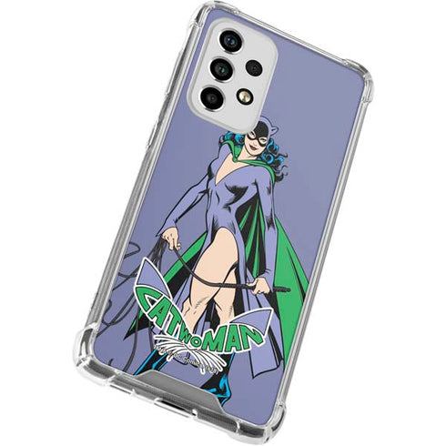 DC Comics Batman Catwoman Classic Art Pose Galaxy A53 5G Clear Case