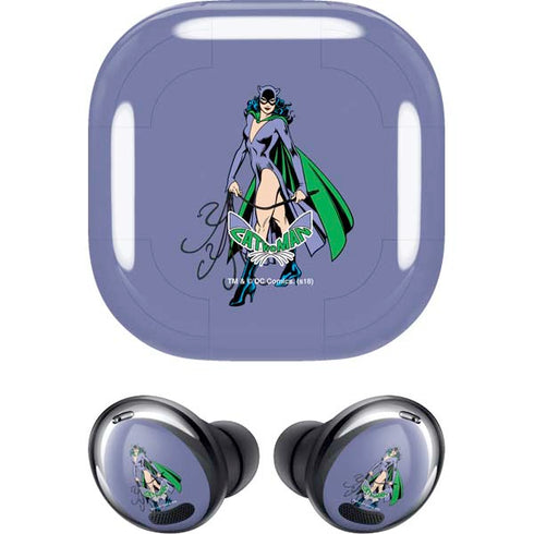 DC Comics Batman Catwoman Classic Art Pose Galaxy Buds Pro Skin