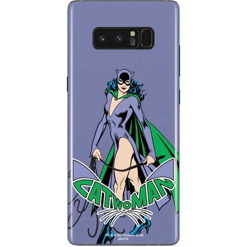 DC Comics Batman Catwoman Classic Art Pose Galaxy Note 8 Skin
