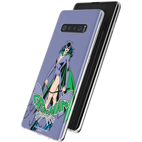DC Comics Batman Catwoman Classic Art Pose Galaxy S10 Plus Skin