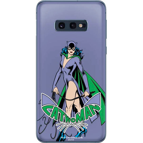 DC Comics Batman Catwoman Classic Art Pose Galaxy S10e Skin