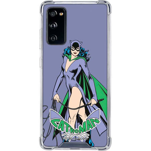 DC Comics Batman Catwoman Classic Art Pose Galaxy S20 FE Clear Case