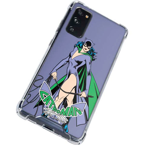 DC Comics Batman Catwoman Classic Art Pose Galaxy S20 FE Clear Case