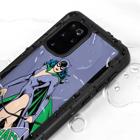 DC Comics Batman Catwoman Classic Art Pose Galaxy S20 Plus Waterproof Case