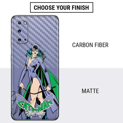 DC Comics Batman Catwoman Classic Art Pose Galaxy S20 Skin