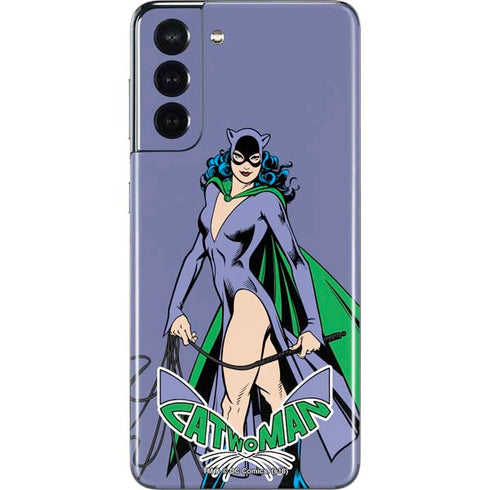 DC Comics Batman Catwoman Classic Art Pose Galaxy S21 5G Skin