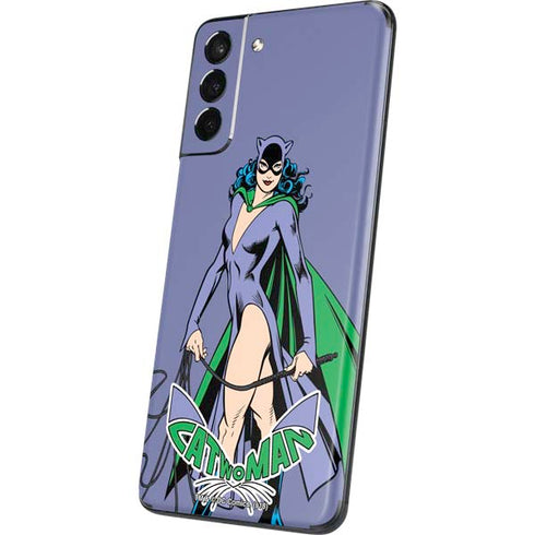 DC Comics Batman Catwoman Classic Art Pose Galaxy S21 Plus 5G Skin