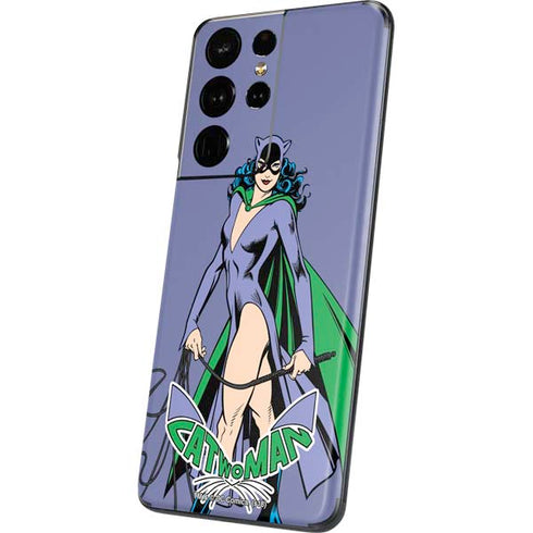 DC Comics Batman Catwoman Classic Art Pose Galaxy S21 Ultra 5G Skin
