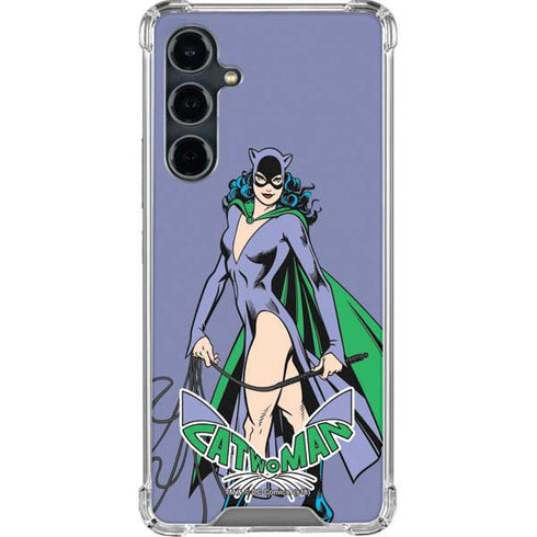 DC Comics Batman Catwoman Classic Art Pose Galaxy S23 FE Clear Case